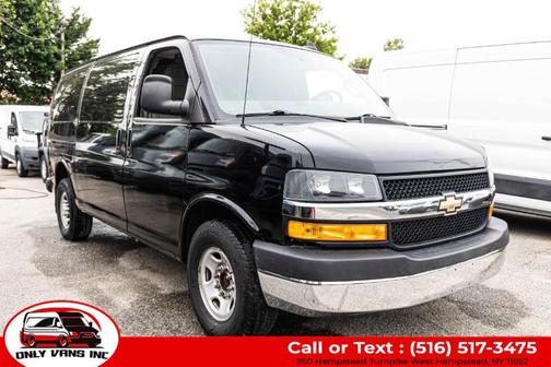 Black 2018 Chevrolet Express 2500 Work Van
