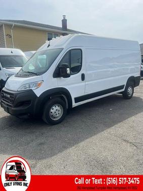 White 2023 RAM ProMaster 2500 High Roof Cargo Van