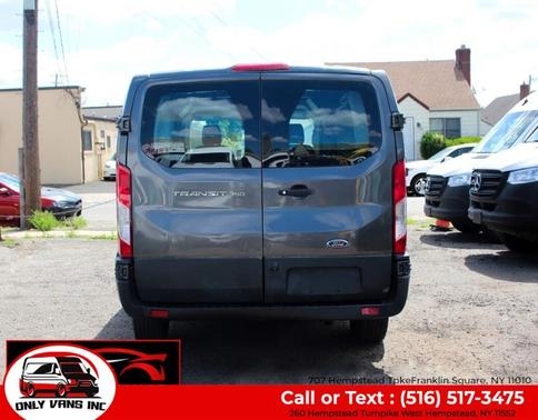 Gray 2018 Ford Transit-350 130 WB Low Roof Cargo