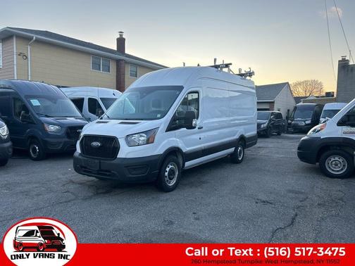 White 2022 Ford Transit-350 Base Cargo Van