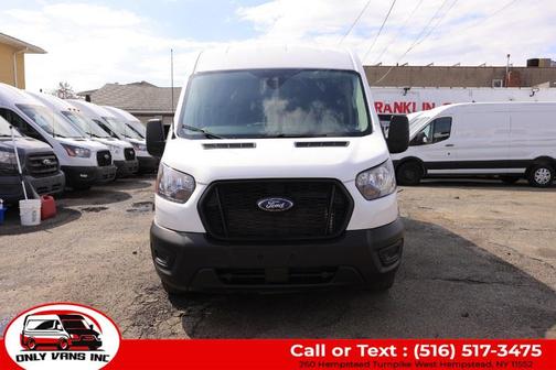 White 2025 Ford Transit-250 148 WB Medium Roof Cargo