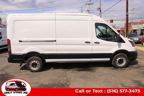 White 2025 Ford Transit-250 148 WB Medium Roof Cargo
