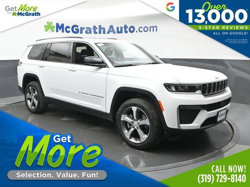 Bright White Clearcoat 2026 Jeep Grand Cherokee L Limited