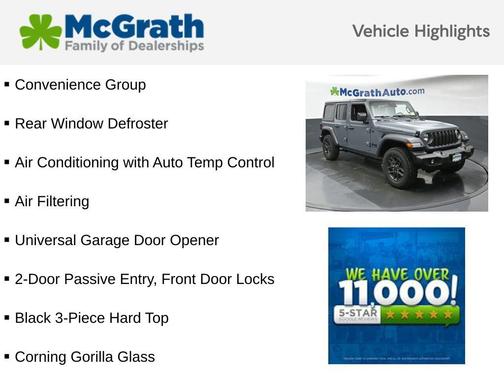 2026 Jeep Wrangler Sport S