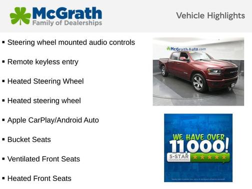 Delmonico Red Pearlcoat 2020 RAM 1500 Laramie