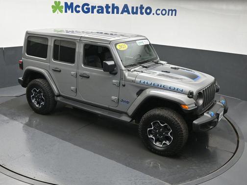 Sting-Gray Clearcoat 2023 Jeep Wrangler 4xe Rubicon