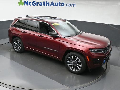 Velvet Red Pearlcoat 2023 Jeep Grand Cherokee 4xe Overland