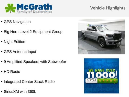 2026 RAM 1500 Big Horn/Lone Star