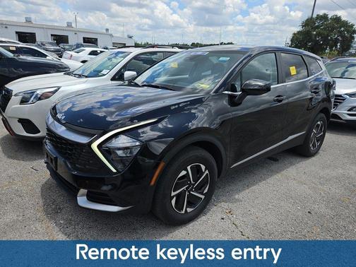 Fusion Black 2023 Kia Sportage Hybrid LX