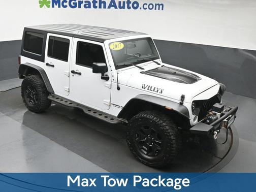 Bright White Clearcoat 2017 Jeep Wrangler Unlimited Sport