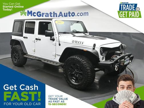 Bright White Clearcoat 2017 Jeep Wrangler Unlimited Sport