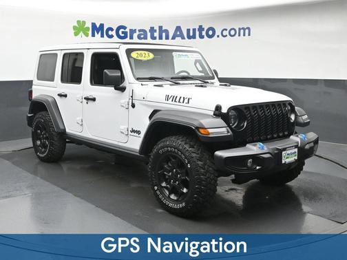 Bright White Clearcoat 2023 Jeep Wrangler 4xe Base