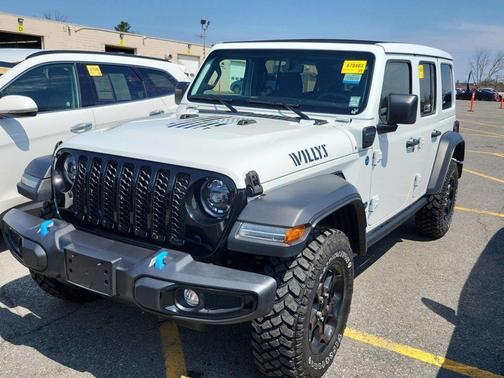 Bright White Clearcoat 2023 Jeep Wrangler 4xe Base