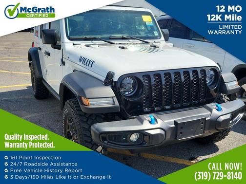 Bright White Clearcoat 2023 Jeep Wrangler 4xe Base