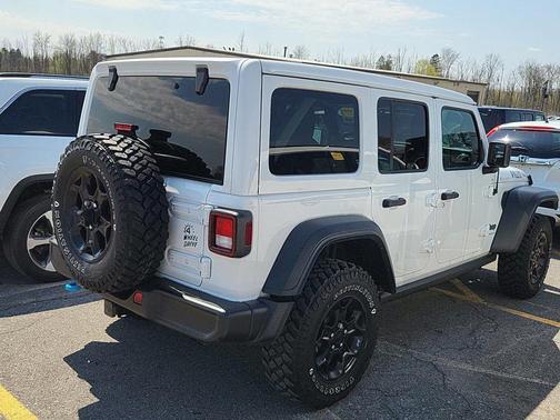 Bright White Clearcoat 2023 Jeep Wrangler 4xe Base