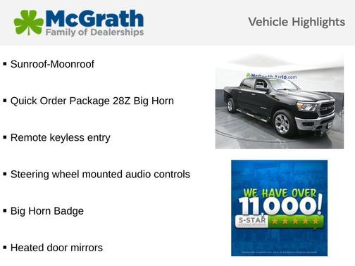 2020 RAM 1500 Big Horn/Lone Star