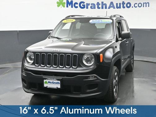 Black 2018 Jeep Renegade Sport
