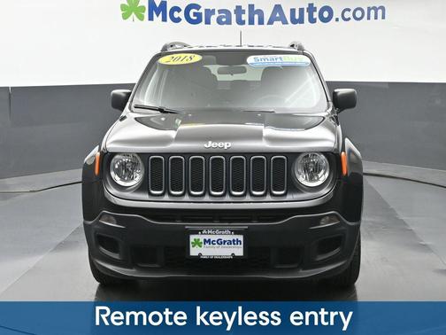Black 2018 Jeep Renegade Sport