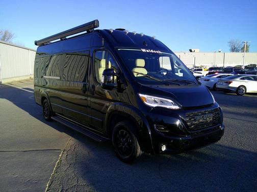 Black Clearcoat 2024 RAM ProMaster 3500 High Roof