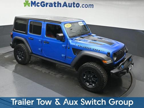 Hydro Blue Pearlcoat 2023 Jeep Wrangler 4xe Rubicon 20th Anniversary