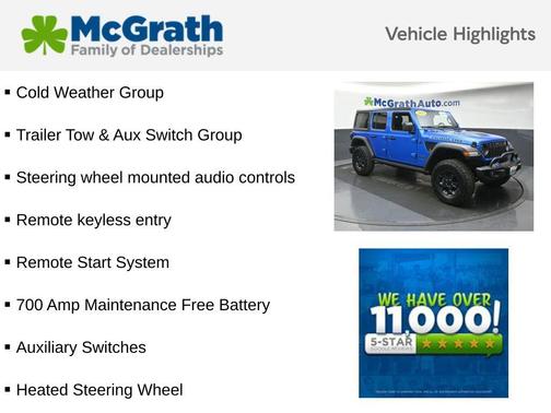Hydro Blue Pearlcoat 2023 Jeep Wrangler 4xe Rubicon 20th Anniversary