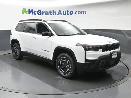 Bright White Clearcoat 2026 Jeep Cherokee Laredo 4x4