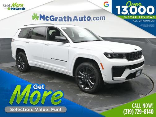 Bright White Clearcoat 2026 Jeep Grand Cherokee L Limited