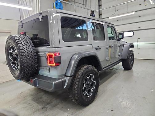 Sting-Gray Clearcoat 2023 Jeep Wrangler 4xe Rubicon