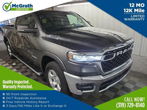 Gray 2025 RAM 1500 Big Horn/Lone Star