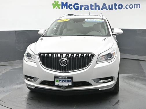 White Frost Tricoat 2017 Buick Enclave Premium