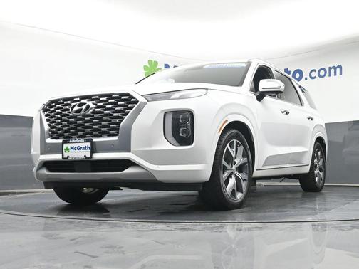 Hyper White 2021 Hyundai PALISADE Limited