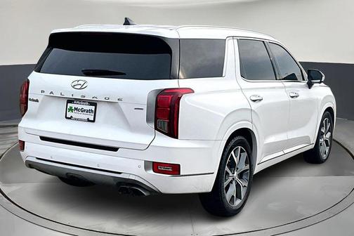 Hyper White 2021 Hyundai PALISADE Limited