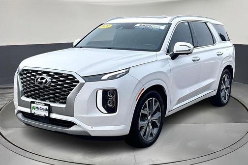 Hyper White 2021 Hyundai PALISADE Limited