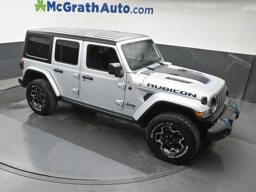 Silver Zynith Clearcoat 2023 Jeep Wrangler 4xe Rubicon