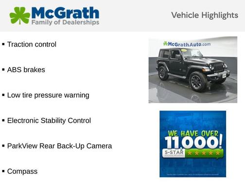 2021 Jeep Wrangler 80th Anniversary 4x4