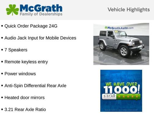 2013 Jeep Wrangler Sahara