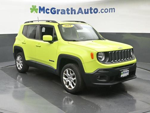 Hypergreen Clearcoat 2018 Jeep Renegade Latitude