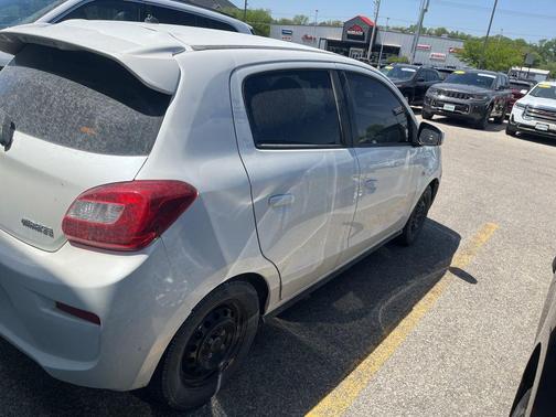Pearl White 2019 Mitsubishi Mirage ES