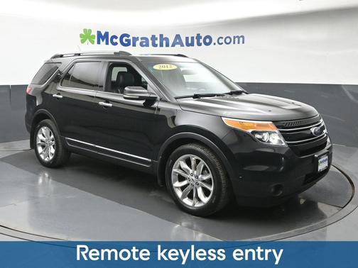 Black 2012 Ford Explorer Limited