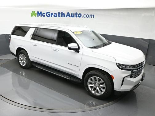 Summit White 2023 Chevrolet Suburban Premier