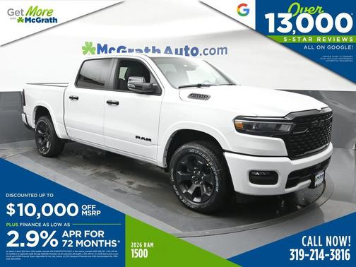 Bright White Clearcoat 2026 RAM 1500 Big Horn/Lone Star