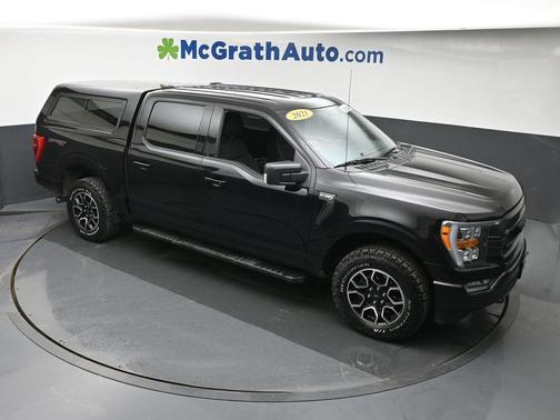 Agate Black Metallic 2021 Ford F-150 XLT