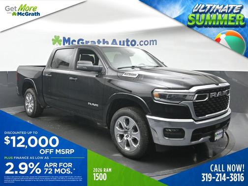 Diamond Black Crystal Pearlcoat 2026 RAM 1500 Big Horn/Lone Star