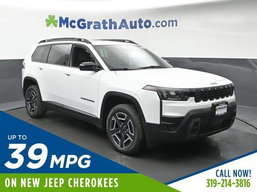 Bright White Clearcoat 2026 Jeep Cherokee Limited