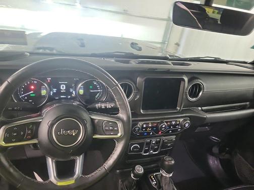 Black Clearcoat 2023 Jeep Wrangler 4xe Sahara