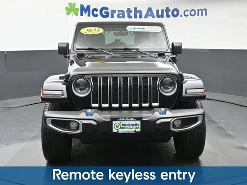 Black Clearcoat 2023 Jeep Wrangler 4xe Sahara