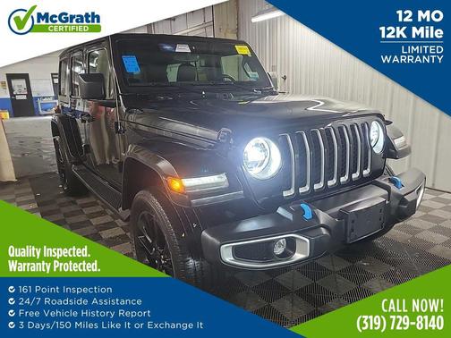 Black Clearcoat 2023 Jeep Wrangler 4xe Sahara