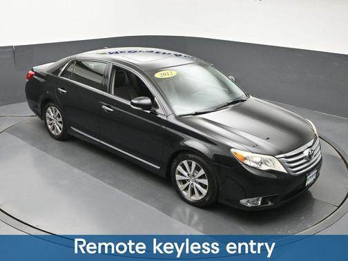 Black 2012 Toyota Avalon Limited