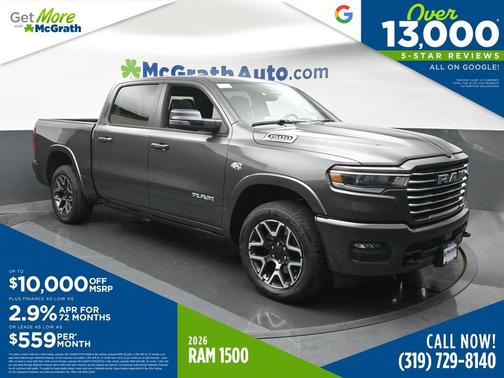 Granite Crystal Metallic Clearcoat 2026 RAM 1500 Laramie
