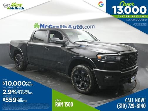 Diamond Black Crystal Pearlcoat 2026 RAM 1500 Big Horn/Lone Star